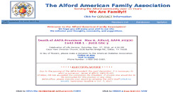 Desktop Screenshot of alfordassociation.org