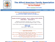 Tablet Screenshot of alfordassociation.org